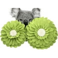 thumbnail image 3 of Decorative Flower Pillows – 3D Happy Daisy Flower Throw Pillow - Design Patented – Couch & Bed Flower-Shaped Pillow – Soft & Cozy, 3 of 5