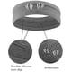 thumbnail image 2 of Sudaderas de entrenamiento compatibles con la cabeza, bandas para el cabello deportivas compatibles con mujeres y #39;s y el pelo de hombre, diadema que absorbe la humedad, compatible con Runni Afortunado Sencillez, 2 of 5