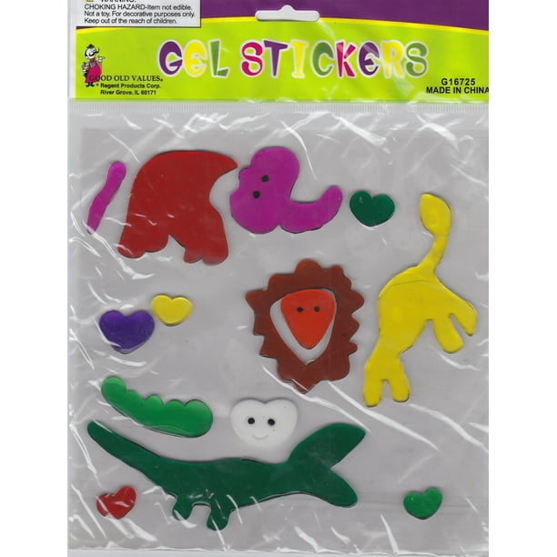 Boston Novelties Gel Window Clings Stickers Decorations for Home and