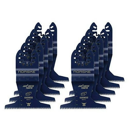 Norske NOTP279 Flush Cut Uni-Fit Bi-metal Hardwood Blade, 2-3/4", 10-Pack