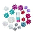 thumbnail image 3 of Sassy Santa Bow and Ribbon Kit, Pink, Blue & Purple, 18 Bows & 72 ft by Holiday Time, 3 of 9