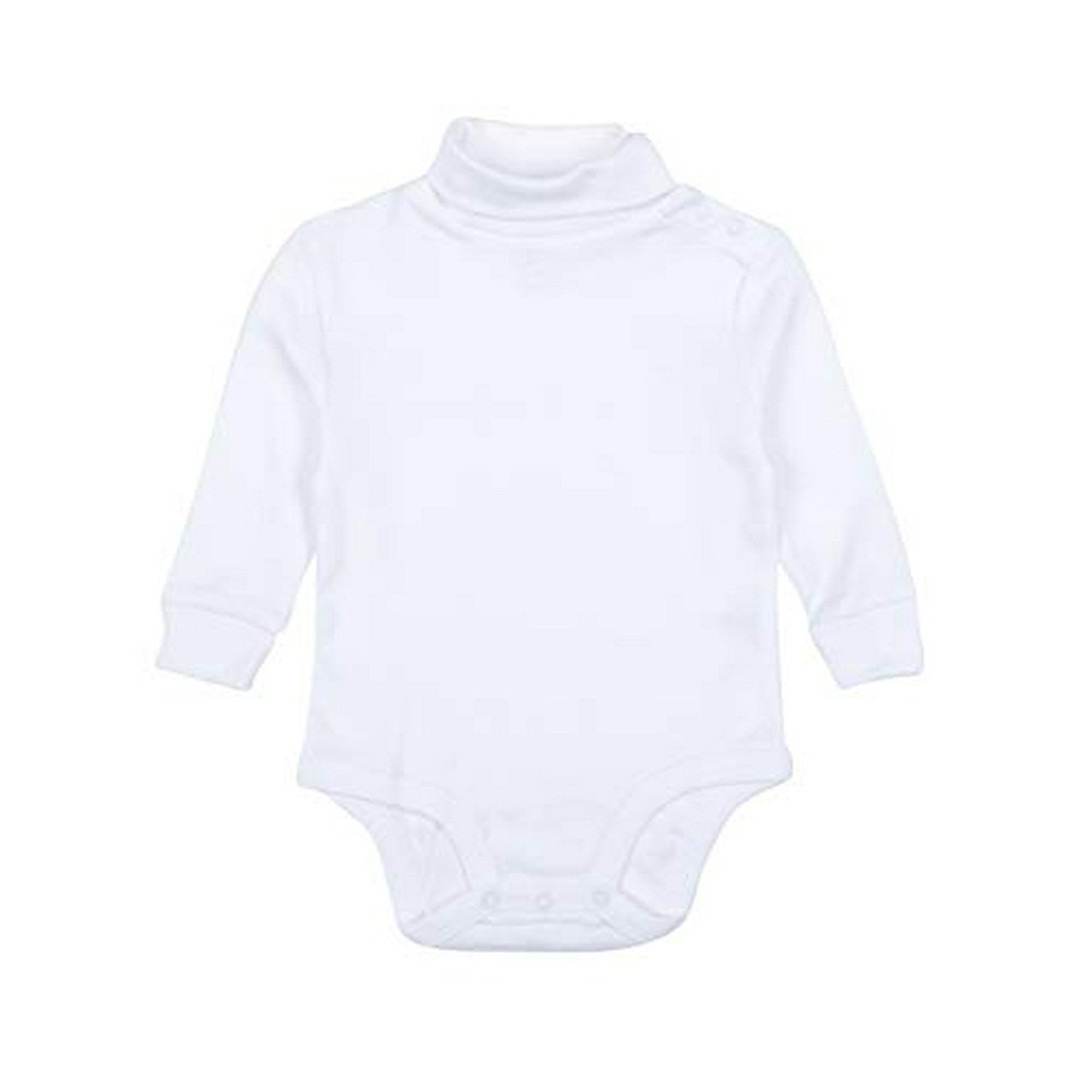 Baby Cotton Turtleneck Bodysuit Leveret Clothing