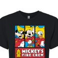 thumbnail image 3 of Disney - Firefighter Mickey & Friends - To The Rescue - Juniors Cropped Cotton Blend T-Shirt, 3 of 5