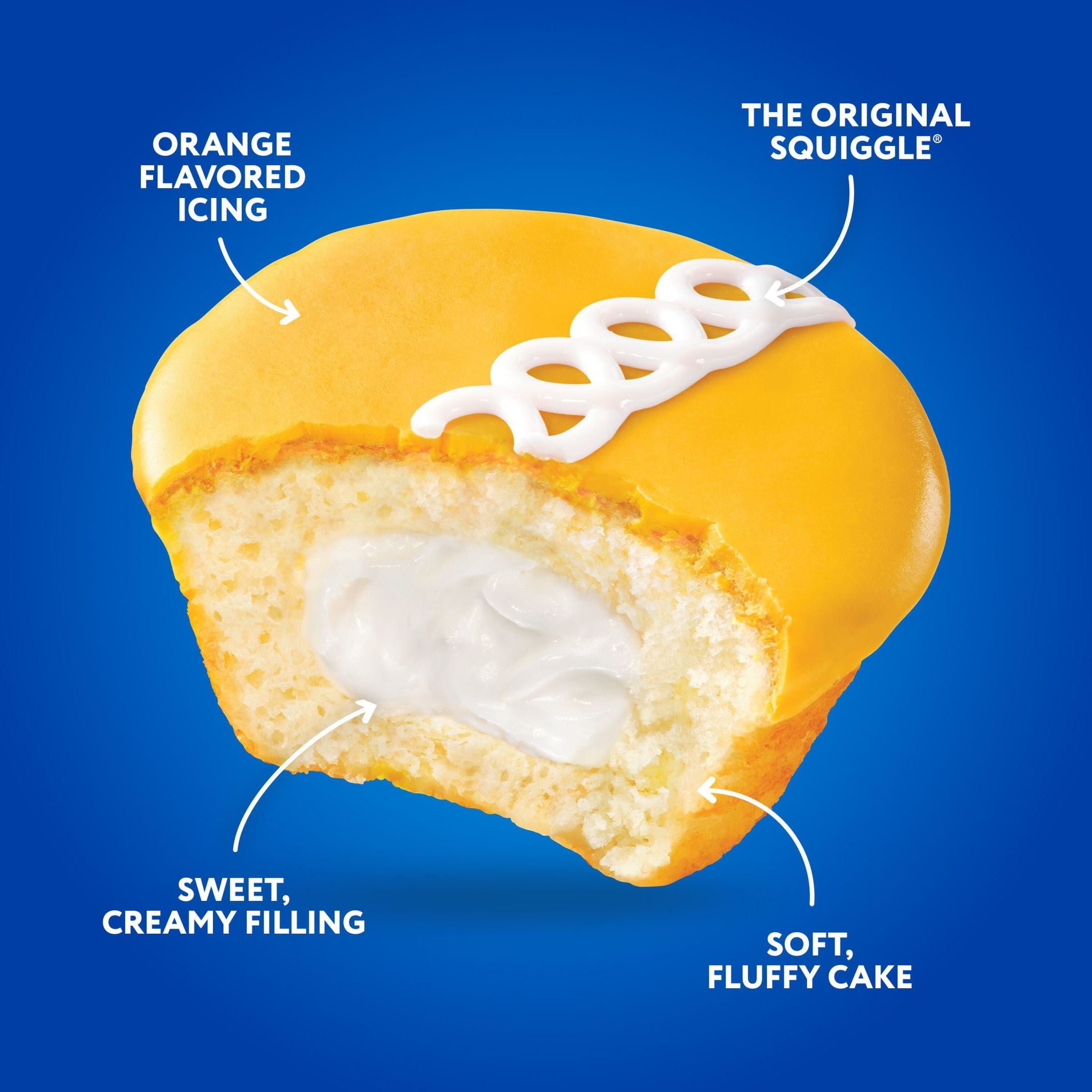 (3 pack) Hostess Cupcakes, Orange Flavored Snack Cakes, 13.5 oz Box (8 Ct.)