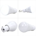 thumbnail image 4 of 2X Luz Solar LED PortáTil 15W Bombilla LED LáMpara USB Recargable con EnergíA Solar Exterior / Interior Viaje Camping JardíN Luz, 4 of 5