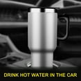 thumbnail image 2 of Taza termo para coche 12V 300ml Taza térmica electrónica de acero inoxidable Taza aislada Carevas Vaso termo, 2 of 7