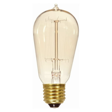Blue Satco Incandescent Light Bulb - Satco Vintage 40W 15S Incandescent Light Bulb