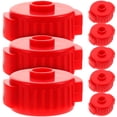 thumbnail image 2 of Shisuyan Reusable Plastic Cymbal Quick Release Nuts for Drum Kits Easy Installation Red Color 8 Pieces, 2 of 8