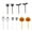 Multicolor, variant on Meidiya 10/20/30/50/100Pcs 5 Styles Halloween Picks Plastic Cake Stick Ghost Pumpkin Bat Decorative Food Pick Cupcake Toppers Toothpicks Halloween Party Decorations