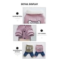 thumbnail image 4 of Ropa para mascotas Sudaderas para perros Chaquetas de algodón para gatos Suave y cálida Ropa pa Romacci Ropa de algodón, 4 of 7