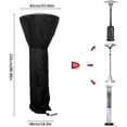 thumbnail image 2 of Patio Heater Cover, Waterproof Outdoor Heater Covers Protective Cover for Patio Heater, 226 x 85 x 48 cm, 2 of 5