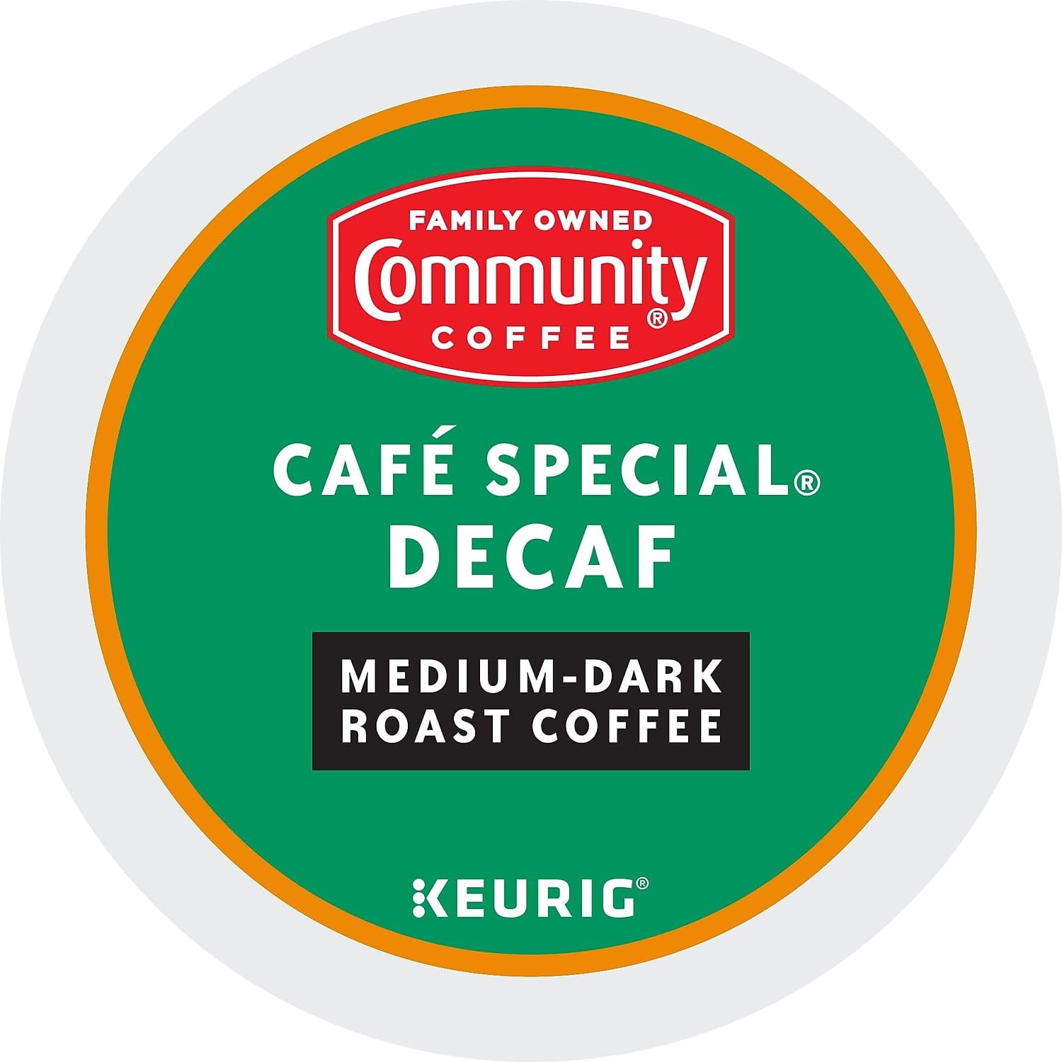 Community Coffee CafÃ© Special Decaf 24 Count Coffee Pods, Medium-Dark Roast, Compatible with Keurig 2.0 K-Cup Brewers, 24 Count (Pack of 1)
