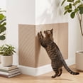 thumbnail image 6 of Cat Scratching Board Large Wall Mounted 100x40cm Polyester Tough No-Debris & Self-Adhesive Climbing for Indoor Cats Scratching Stretching Furniture Protection Cat Toy by MPOISVA, 6 of 7