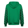 thumbnail image 6 of Ecqkame Hoodies For Women Lightweight Oversized Long Sleeve Hooded Casual Zip Uptops Solid Color Drop Shoulder Fashion Sweatshirts Green XXL, 6 of 6