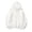 A-White346, variant on Unisex Solid Oversized Hoodie Raglan Sleeve Kangaroo Pocket Pullover Cozy Everyday Casual Hoodies S