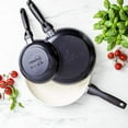 thumbnail image 2 of GreenPan Rio Ceramic Nonstick 7", 9.5" and 11" Frypan Set | Black, 2 of 9