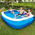 thumbnail image 3 of Piscina inflable grande Sunnimix 305x185x50cm, 3 of 8