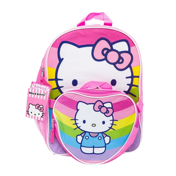 Hello Kitty Rainbow Backpack And Detachable Lunch Kit, 86464
