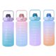 thumbnail image 2 of Water Bottle 2000ml Motivational Water Bottle, Sport Drinks Bottle, 2 of 2