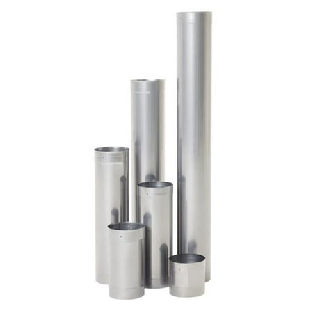 

Olympia 3601385 4 x 12 in. Rhino Rigid Stainless Steel 304L Chimney Liner