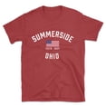 thumbnail image 1 of Summerside Ohio Patriot Men's Cotton T-Shirt, 1 of 1