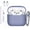 Blue Gray with Cleaning Set, variant on Comvin Compatible With Apple Airpods 4 Case Cover for Women Men, Silicone, Rose