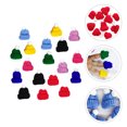 thumbnail image 3 of 40pcs Mini Woollen Hat Knitted Santa Hat Handwork Accessories Clothes Decoration, 3 of 9