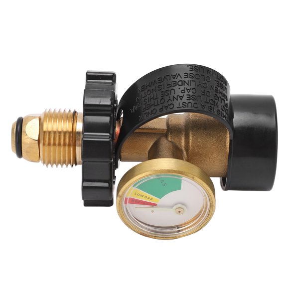 Propane Gas Gauge Leakage Detector, Long Service Life Leak Detection Function Propane Adapter Copper for Gas Working