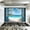Color 3, variant on Kitchen Backsplash Peel and Stick Wall Murals Fake Window Faux Window Green Forest Tree Forest Tree Green Open Removable Mural 35.4"W x 23.6"H, Oil Proof Vinyl Wallpaper for Fireplace & Behind Stove