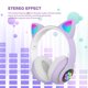 thumbnail image 5 of Bluetooth 5.0 Cute Cat Ear Auriculares Plegables Kitten Gaming Auriculares Con Efecto Estéreo Para Niñas Pc Computadoras Portátiles Teléfonos Inteligentes Dispositivos Inteligentes 400Mah matsuzay EL013496-01, 5 of 5