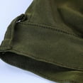 thumbnail image 6 of Women's Capri Pants Mid-Rise Stretchy Fitted Office Cropped Pant Pull On Skinny Capris with Zipper and Button, 6 of 9