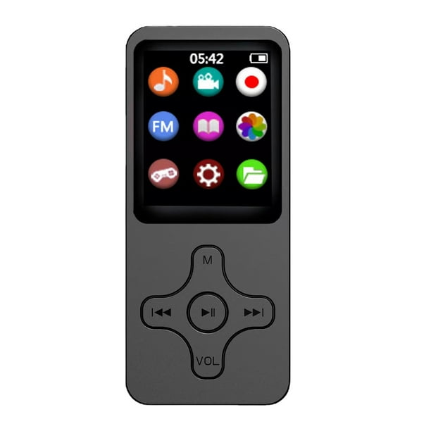 Reproductor MP3 HiFi Radio FM Compatible con Bluetooth 5.0 Reproductor MP3 MP4 Soporte para OTG Universal Accesorios Electrónicos