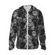 thumbnail image 1 of Balery Black Cats In A Garden Sudadera ligera de manga larga con capucha y protección solar UPF 50+ para hombre y mujer, ideal para pesca y running-Medium, 1 of 7