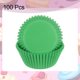 thumbnail image 3 of Uxcell Forros para Cupcakes Tazas de Cupcake Tamaño Estándar Forros de Muffins Papeles para Hornear Recubrimientos a Prueba de Grasa Verde, 3 of 6