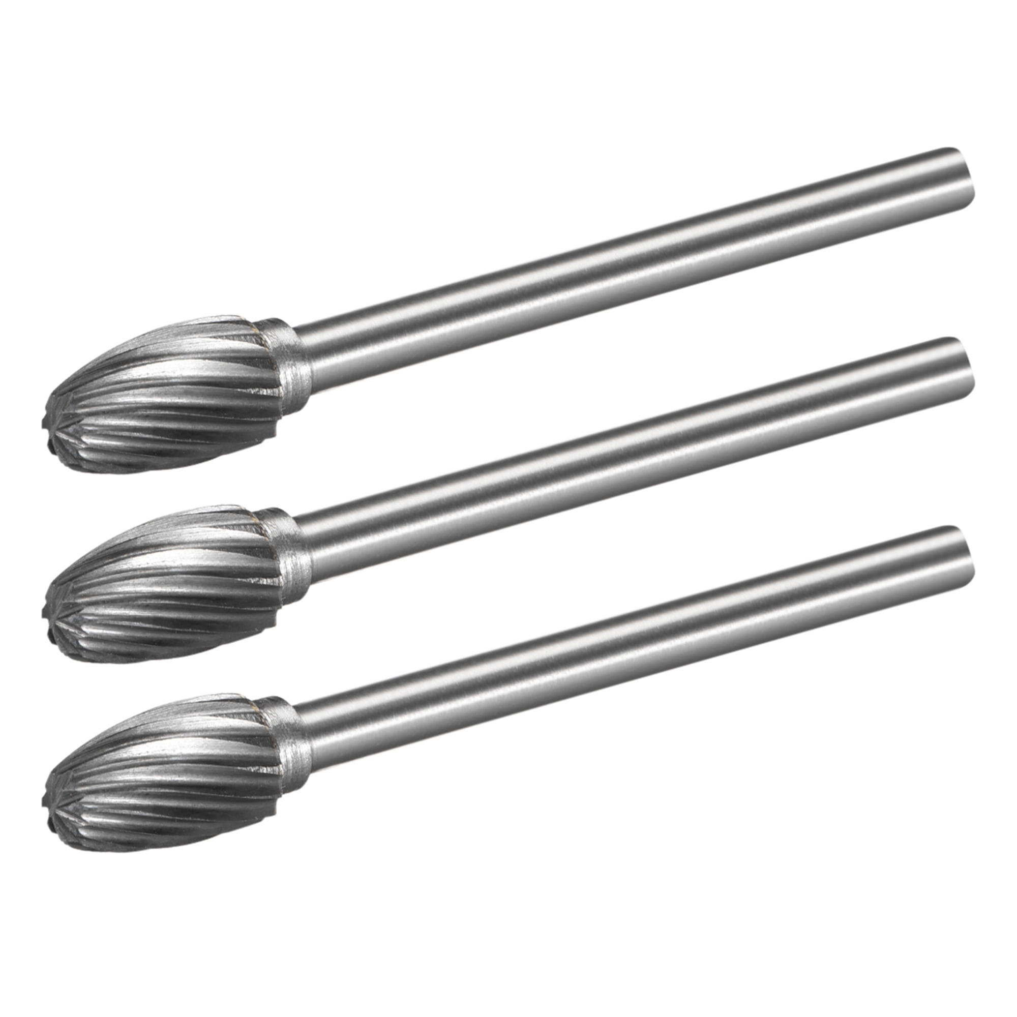 Carbide Burrs Single Cut Rotary Burrs File Oval Shape Cutting Burrs