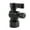 Black, variant on Kingston Brass KF5814SN 5/8" OD Comp x 1/4" OD Comp Angle Stop Valve, Brushed Nickel