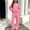 Pink, variant on BRGZLK Girls Sweatshirt and Pants Set Vintage Y2K Letter Print Graphic Comfort Breathable Pullover Hoodie Sweatshirt and Loose Sweatpants Sweatsuit Outfits Fall Winter Clothes White 13-14 Years