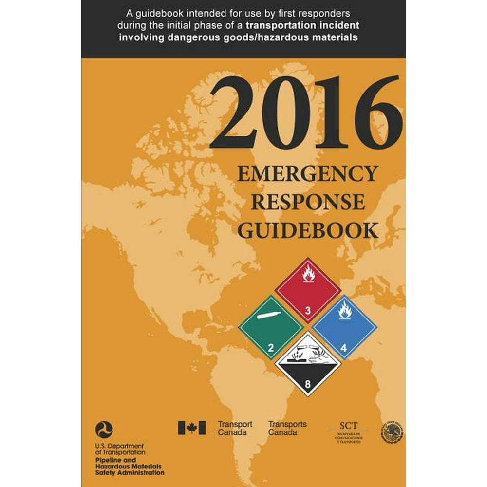 Emergency Response Guidebook 2016 (Paperback)