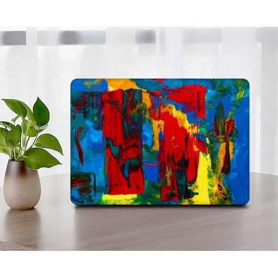 KSK KAISHEK Hard Case Shell Cover Only Compatible 2022/2021/2020/2019/2018 Release MacBook Air 13 inchs with Retina Display and Touch ID USB Type-C Model: A2337 m1/A2179/A1932 Red series 0065
