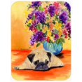 thumbnail image 1 of Carolines Treasures SS8294LCB Pug Glass Cutting Board - Large, 1 of 1
