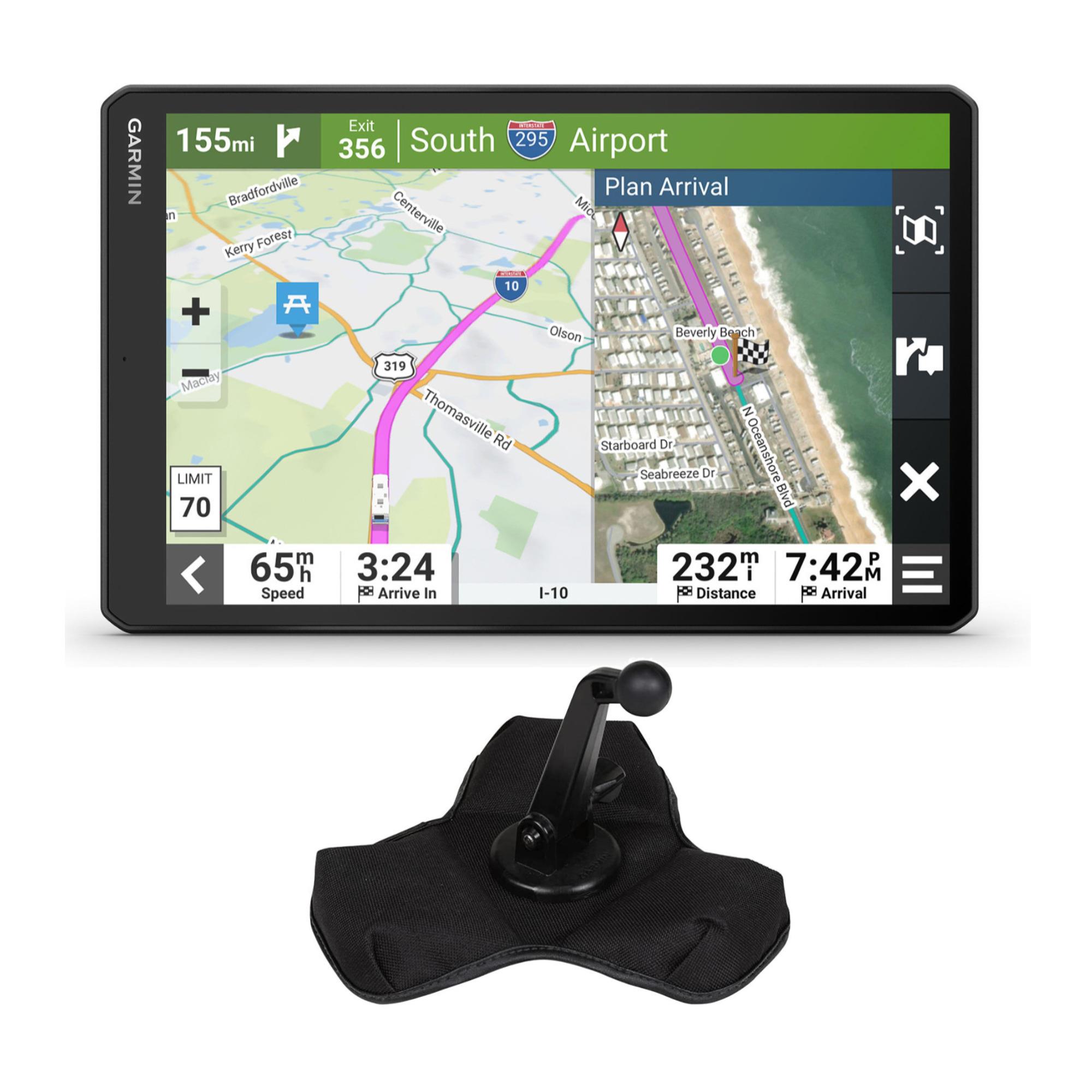 Garmin RV 1095 MTS RV GPS Navigator with XL Friction Mount