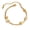 SL41822, variant on 18K Gold-Plated Stainless Steel Nautical Double-Layer Bracelet with Shell, Heart & Rhinestone Charms, Coastal & Charming