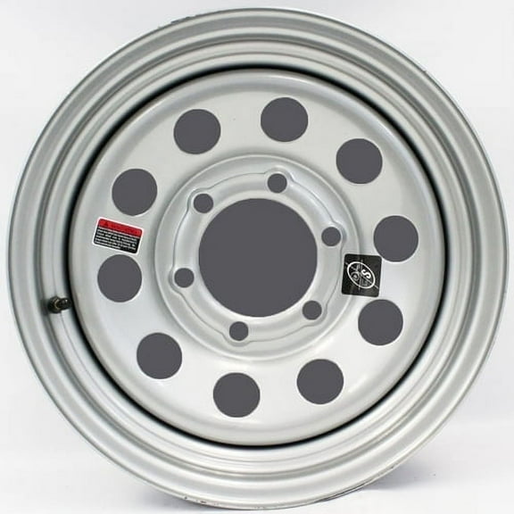 Southwest Wheel 15" Rim 6 5.5" 15" x 6", Silver