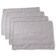 thumbnail image 1 of SARO 15062.LC20S Serviette Carrée 20 Po. Design Pompon Lilas - Ensemble de 4, 1 of 1