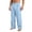 Z06 Light Blue, variant on Mifsaly Straight Leg Linen Pants for Men Asymmetrical Waist Strap Button Closure High Waisted Dressy Casual Pant Office Work Lounge Trousers with Pockets S