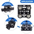 thumbnail image 3 of MasteelfCA Aluminum Profile Pulley V Wheel Plate European 3D Printer Part Accessories, 3 of 8