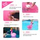 thumbnail image 4 of Luces de Piscina de Flamenco Flotantes, Luces de Piscina de Flamenco Estilo IP68 Impermeable 16 color Rosa Con Control Remoto para Piscina al Aire Libre, 4 of 7
