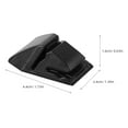 thumbnail image 2 of OULII 2Pcs Ticket Holder Black ABS Vehicle Note Holder for Daily Driving Drivers, 2 of 8