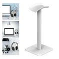 thumbnail image 1 of Soporte de aluminio para auriculares perfke blanco, 1 of 9
