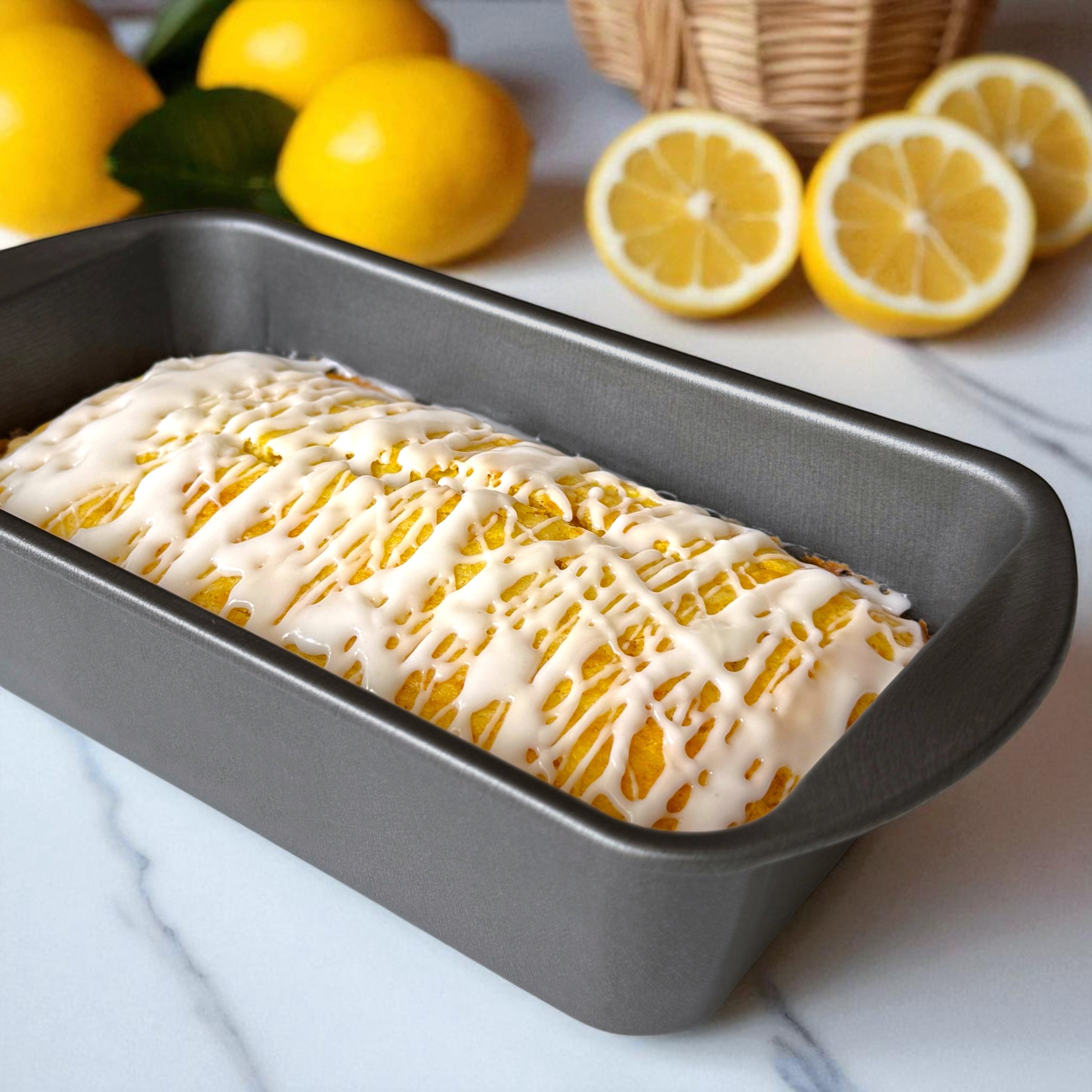 Mainstays Nonstick 9 x 5 inch Large Bread and Loaf Pan, Gray